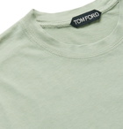 TOM FORD - Slim-Fit Lyocell and Cotton-Blend Jersey T-Shirt - Green