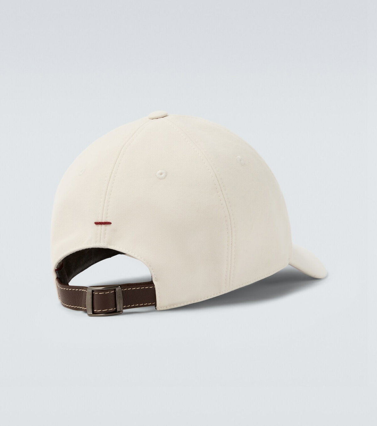 Brunello Cucinelli Logo cotton gabardine baseball cap
