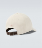 Brunello Cucinelli Logo cotton gabardine baseball cap
