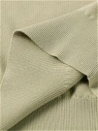 Loro Piana - Cotton and Silk-Blend Piqué Sweater - Neutrals