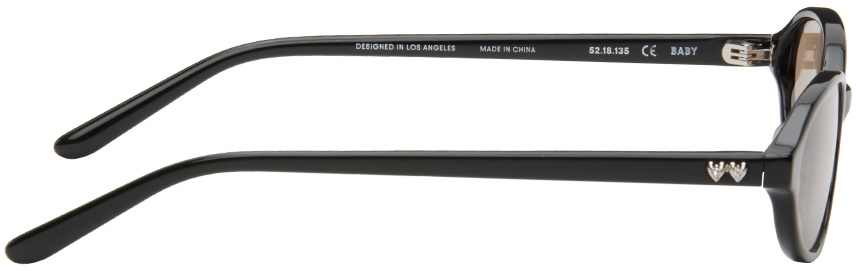 BONNIE CLYDE Black Baby Sunglasses