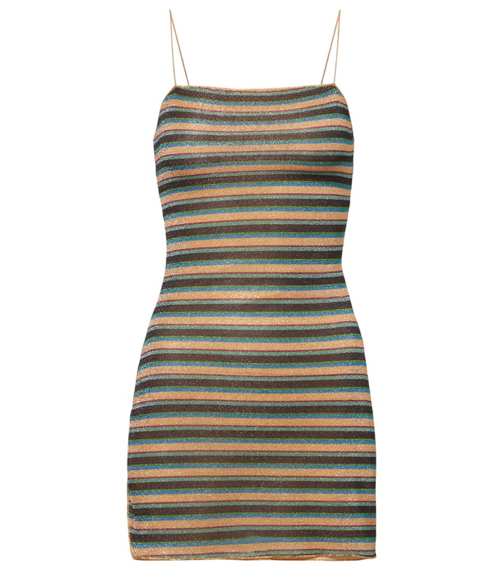 Photo: Oséree Lumière striped minidress