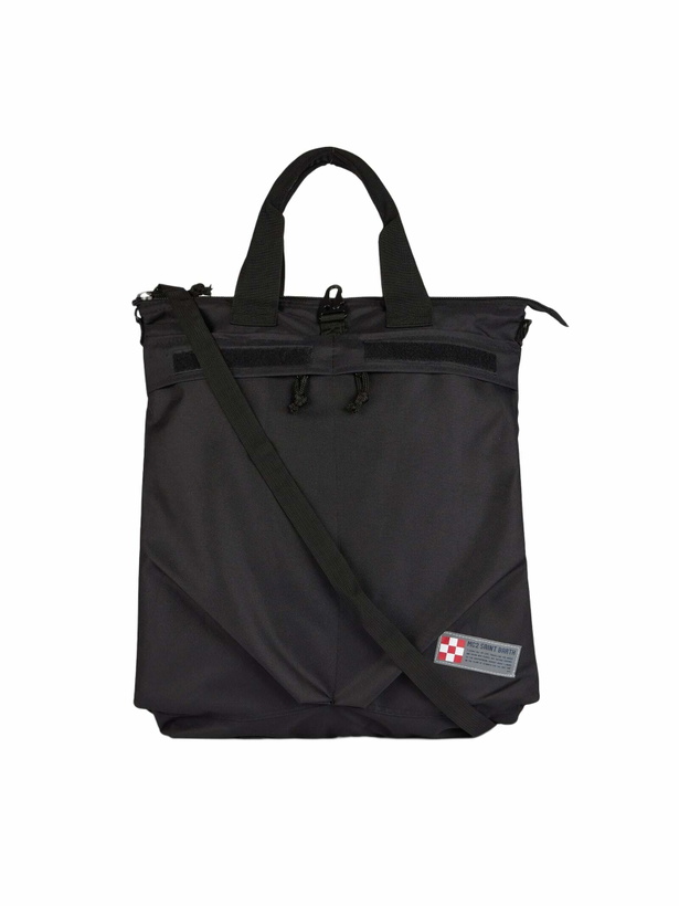 Photo: MC2 Saint Barth Black Technic Fabric Backpack Helmut