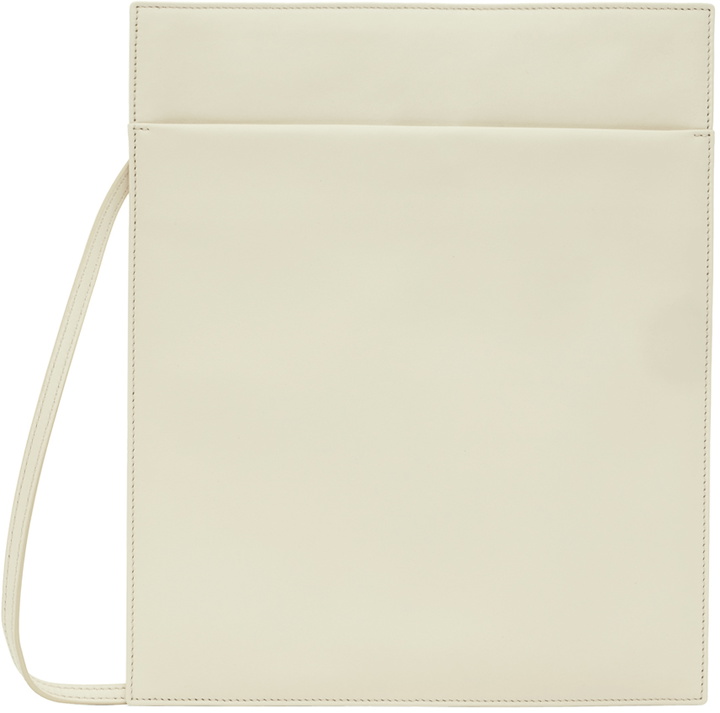 Photo: The Row Off-White Large Pocket Pouch