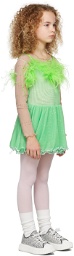 Poster Girl SSENSE Exclusive Kids Green Esmeralda Dress
