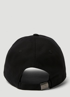 Script Baseball Cap in Black