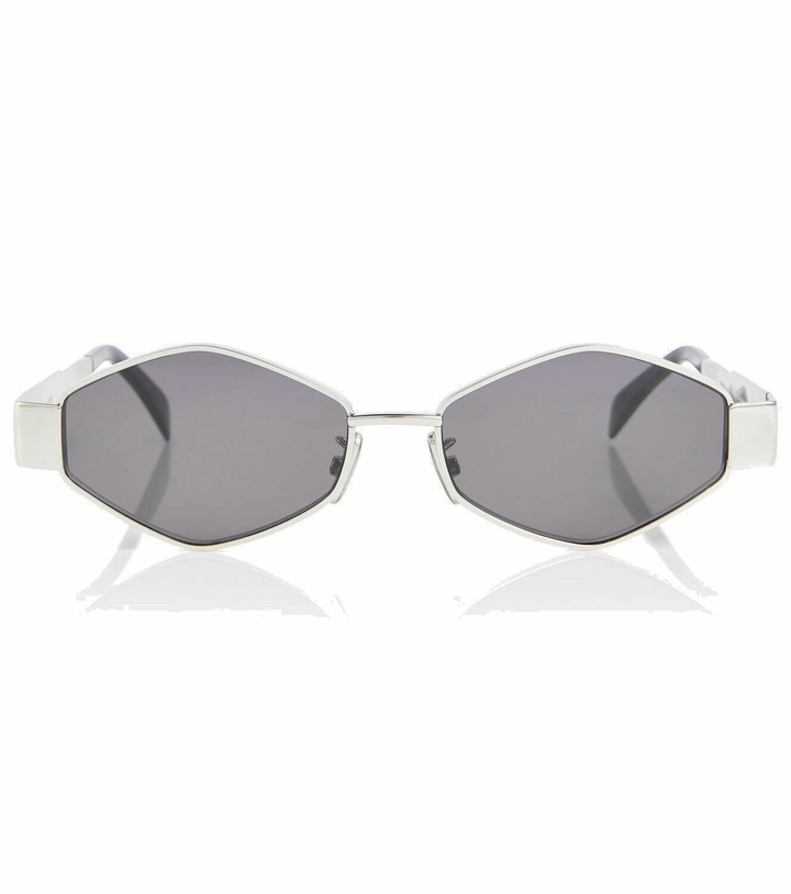 Photo: Celine Eyewear Triomphe hexagonal sunglasses