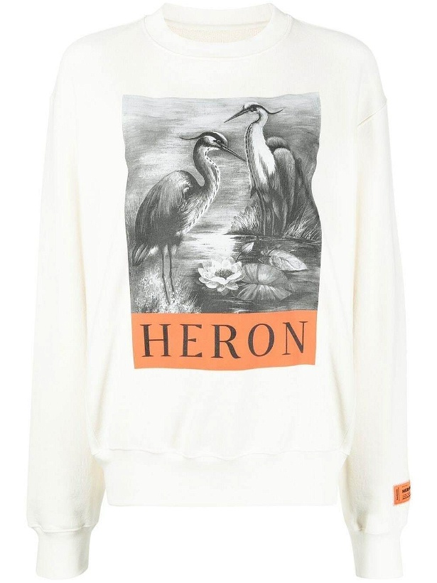 Photo: HERON PRESTON - Logo Cotton Sweatshirt