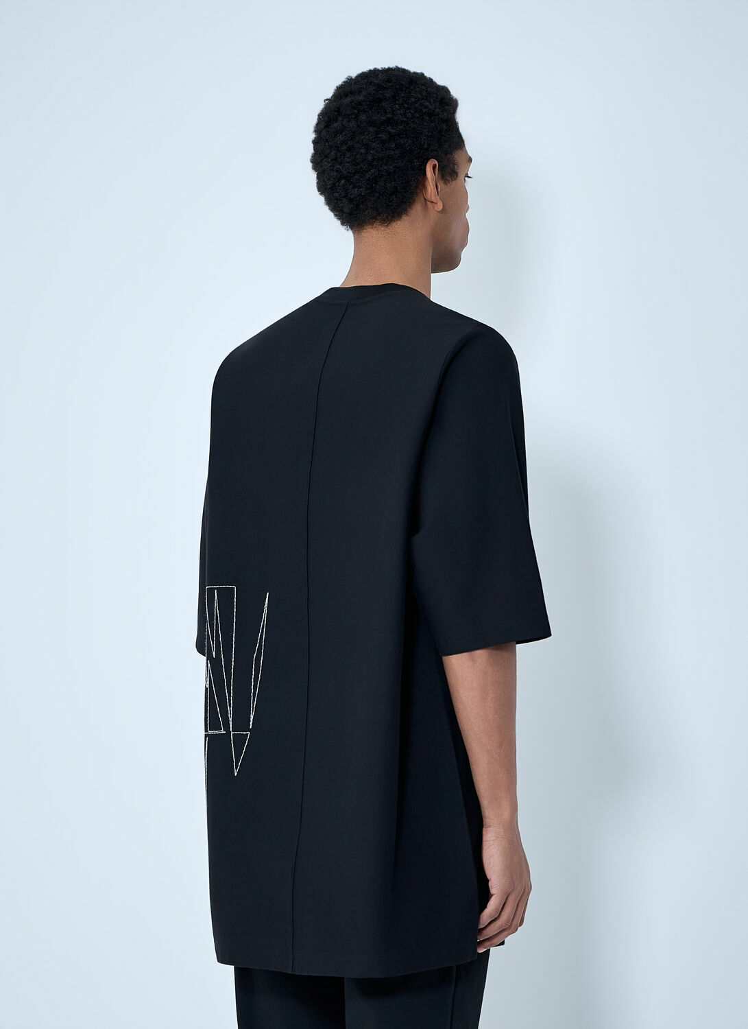 Moncler + Rick Owens Graphic Embroidered T-Shirt
