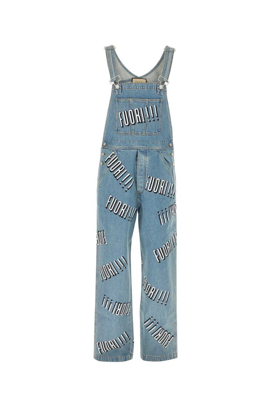 Photo: Gucci Denim Dungarees