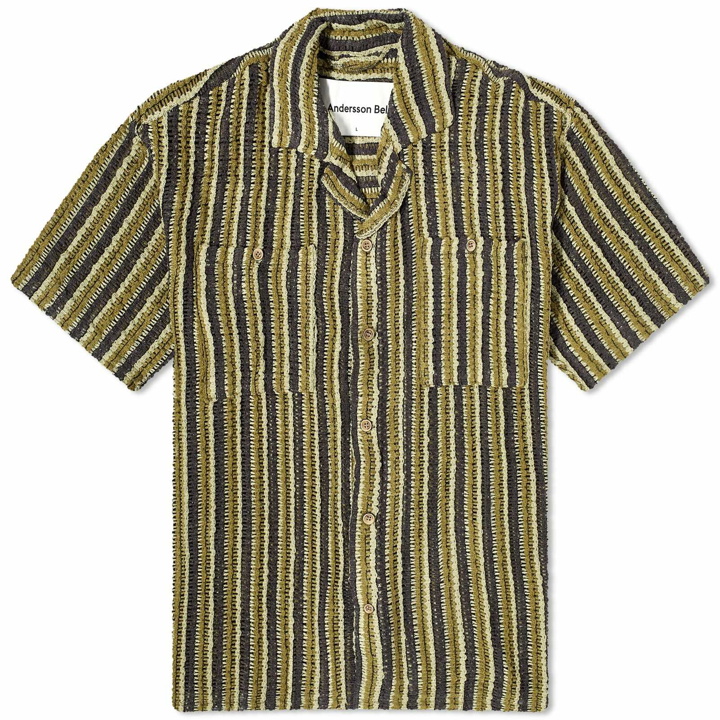 Photo: Andersson Bell Men's Knit Vacation Shirt in Green
