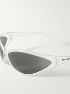 Balenciaga - Oval-Frame Acetate Sunglasses