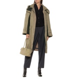 LOW CLASSIC - Hooded cotton-blend trench coat