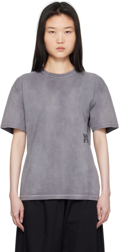 Photo: alexanderwang.t Gray Puff Logo T-shirt