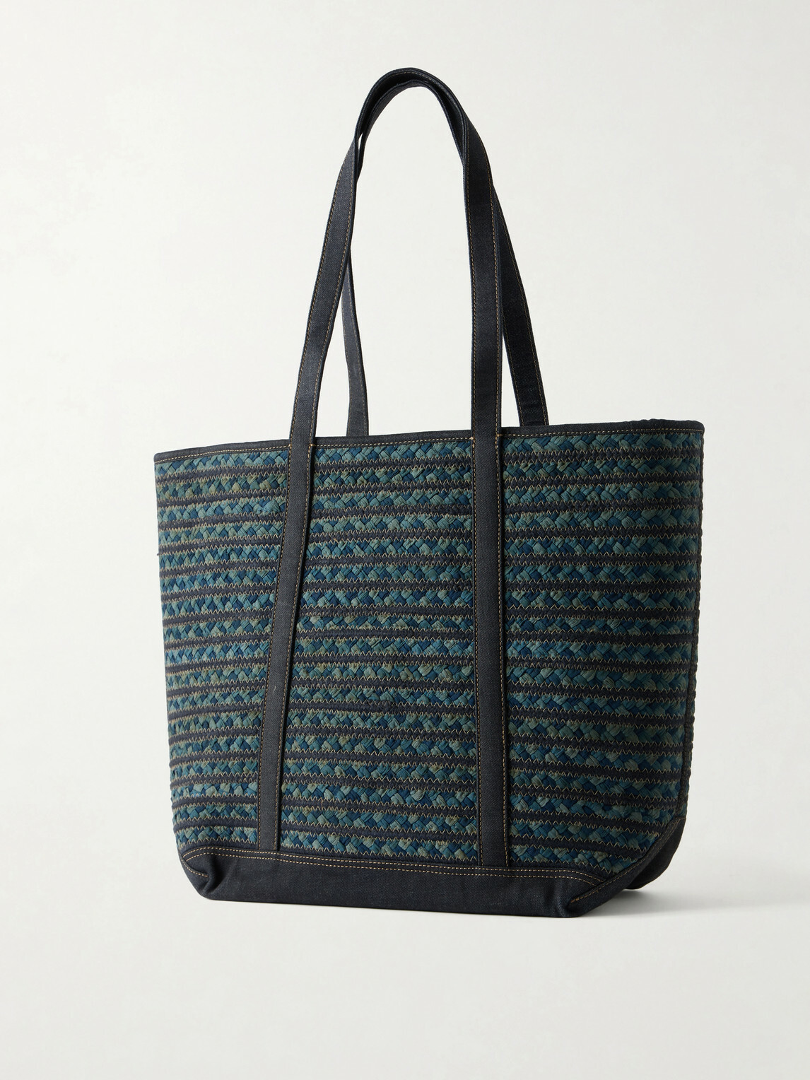 RRL - Banks Beach Medium Woven Tote