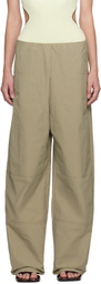 Paris Georgia Khaki Cocoon Track Pants