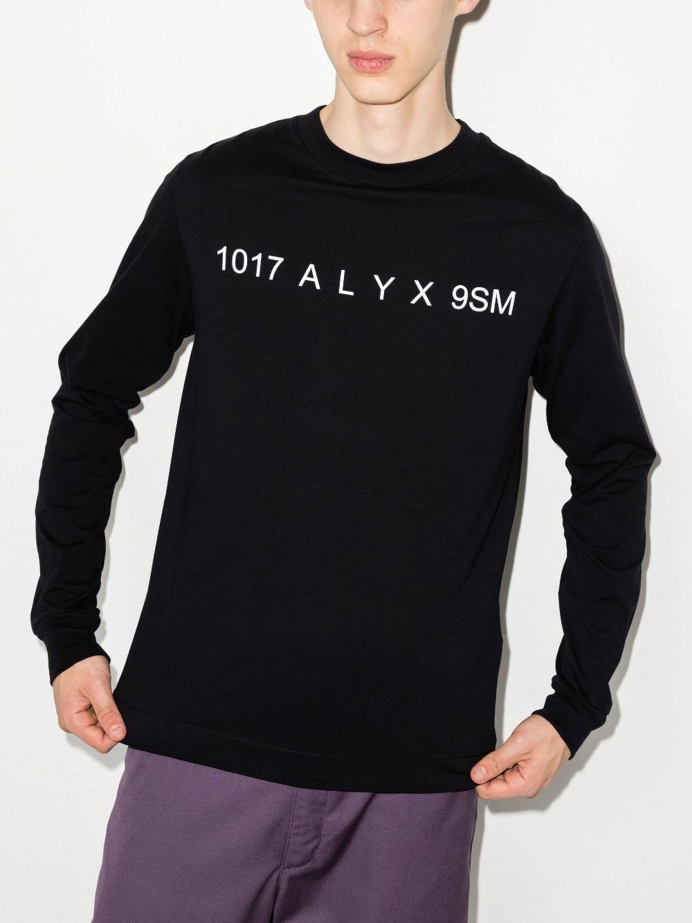 1017 ALYX 9SM Logo Print Cotton T-Shirt 1017 ALYX 9SM