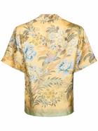 ETRO Printed Silk Short Sleeve Shirt