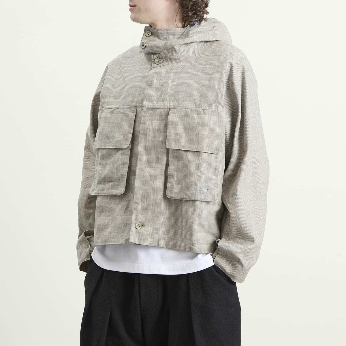 Gander Men's Peveril Jacket in Beige Check