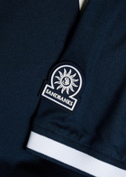Sandbanks Logo Cotton Polo Shirt Navy