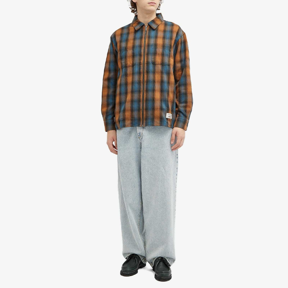 thisisneverthat Men's x Gore-Tex Windstopper Shaggy Check Shirt in