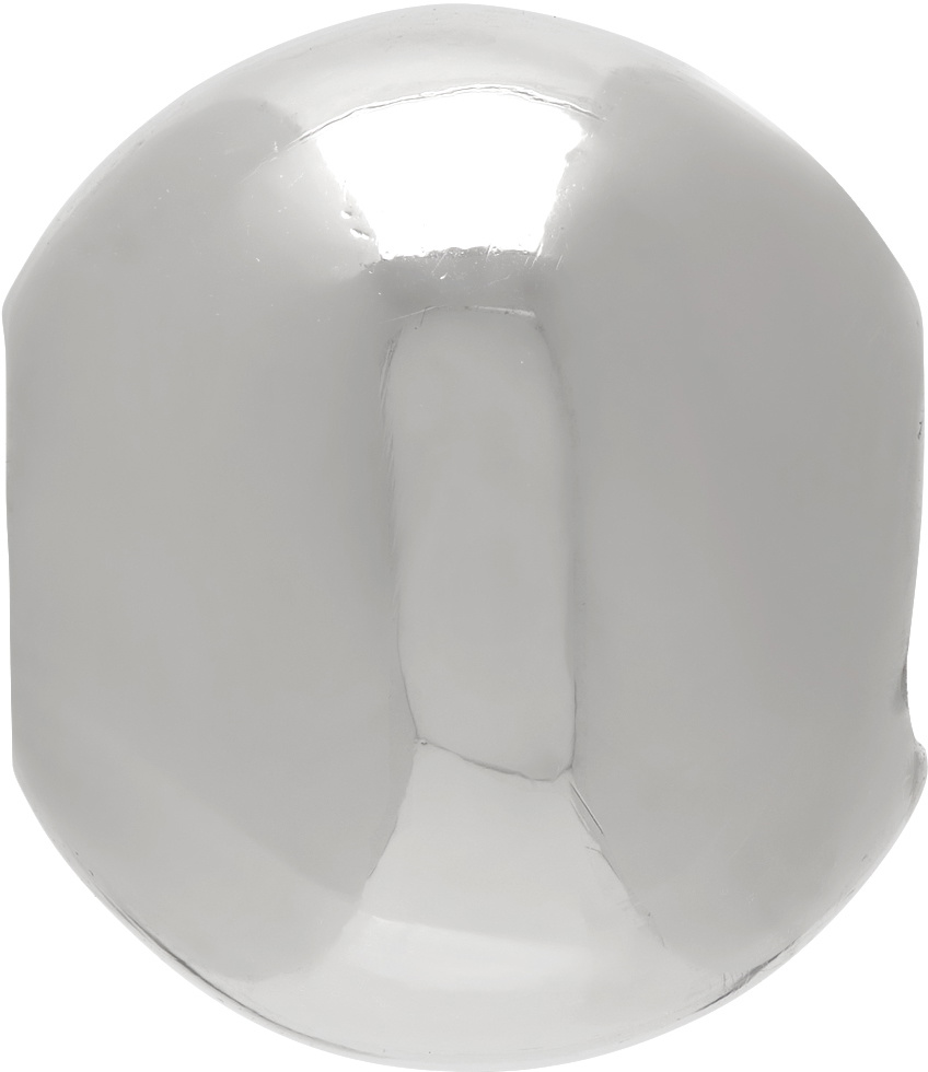 Alan Crocetti Silver Sphere 15 Single Ear Cuff Alan Crocetti
