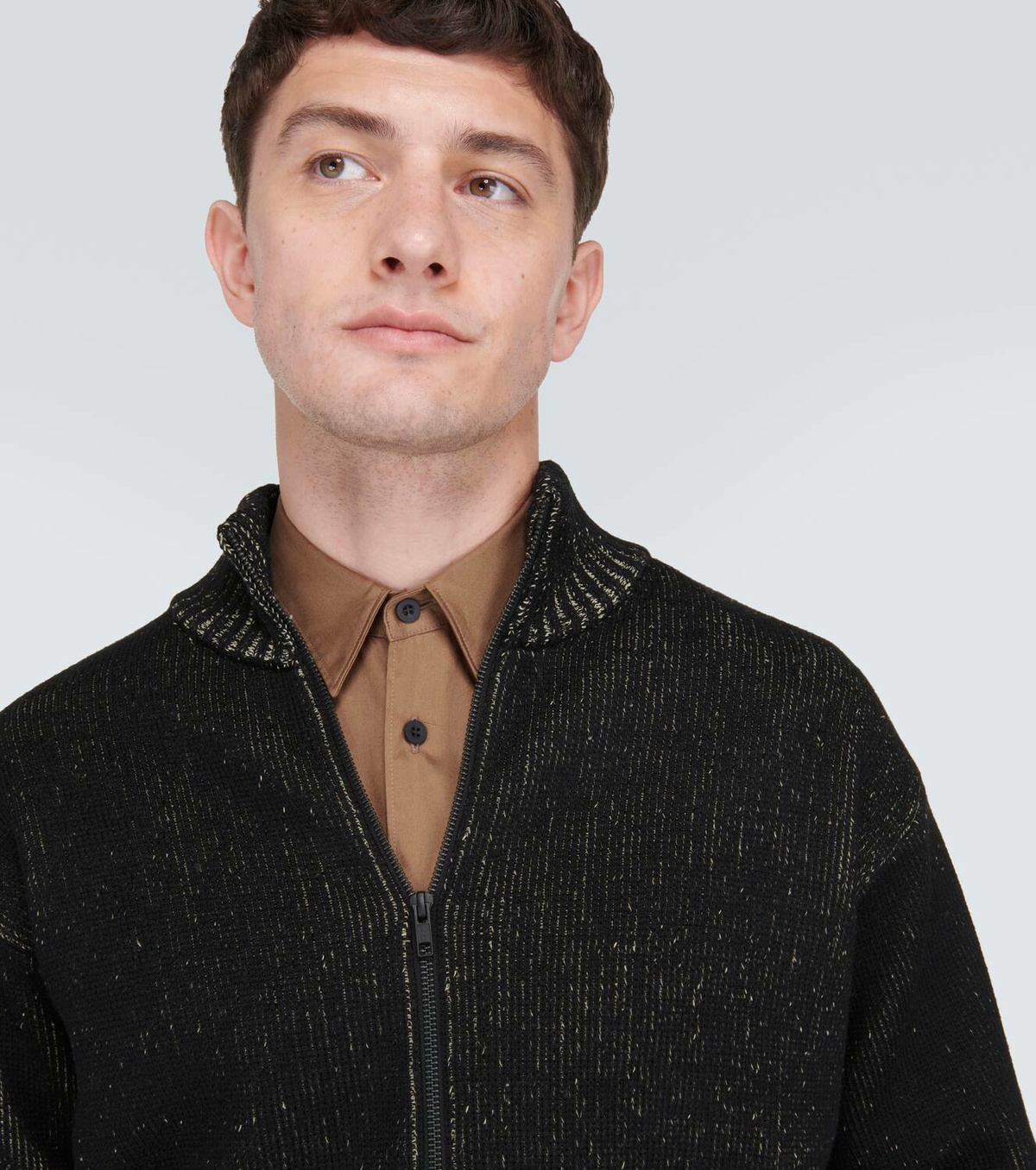GR10K Aimless Compact wool-blend jacket