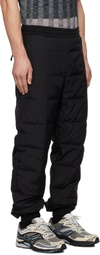 TAION Black SC Down Track Pants