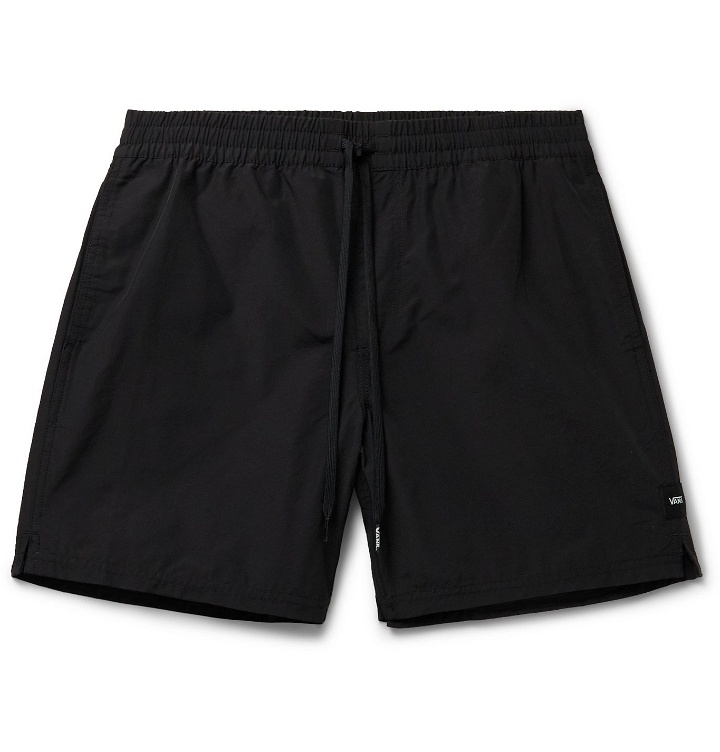 Photo: Vans - Primary Volley Cotton and Nylon-Blend Shorts - Black