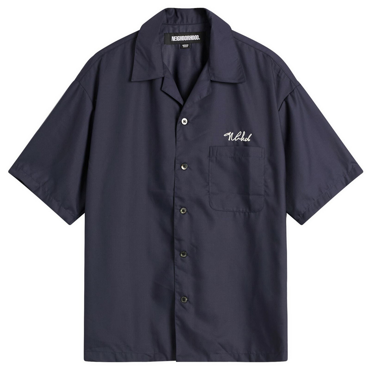 トップス NEIGHBORHOOD QUILT-B / E-SHIRT . 3Q Neighborhood Black Quilt-B C Shirt Neighborhood