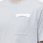 Palm Angels Men's Sartorial Tape T-Shirt in Grey