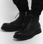 Rick Owens - Full-Grain Leather Monkey Boots - Black