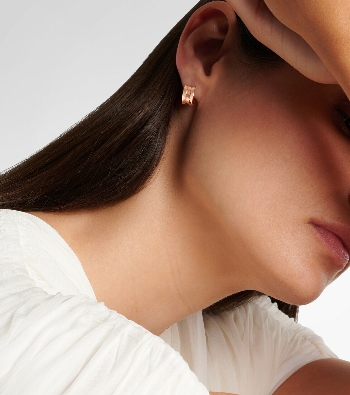 Bvlgari B.zero1 18kt rose gold single earring