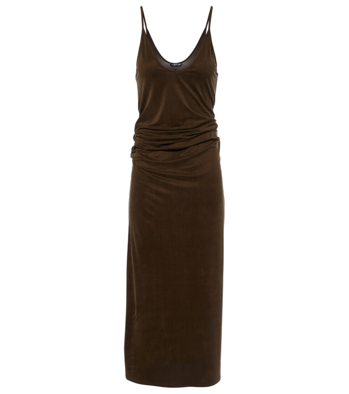 Photo: Tom Ford Jersey midi dress