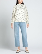 Manila Grace Womens Top Ivory