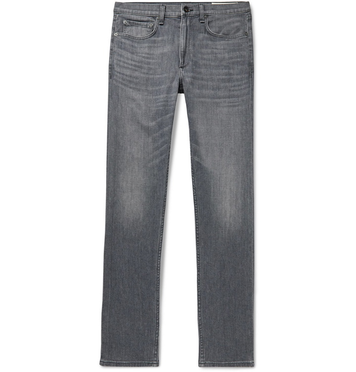 Photo: RAG & BONE - Fit 2 Slim-Fit Denim Jeans - Gray