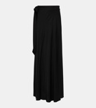 Diane von Furstenberg Krisa satin maxi skirt