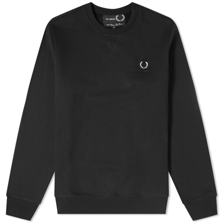 Photo: Fred Perry x Raf Simons Laurel Detail Crew Sweat