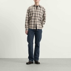 Jeanerica Men's Byron Shirt in Brown Flannel Check
