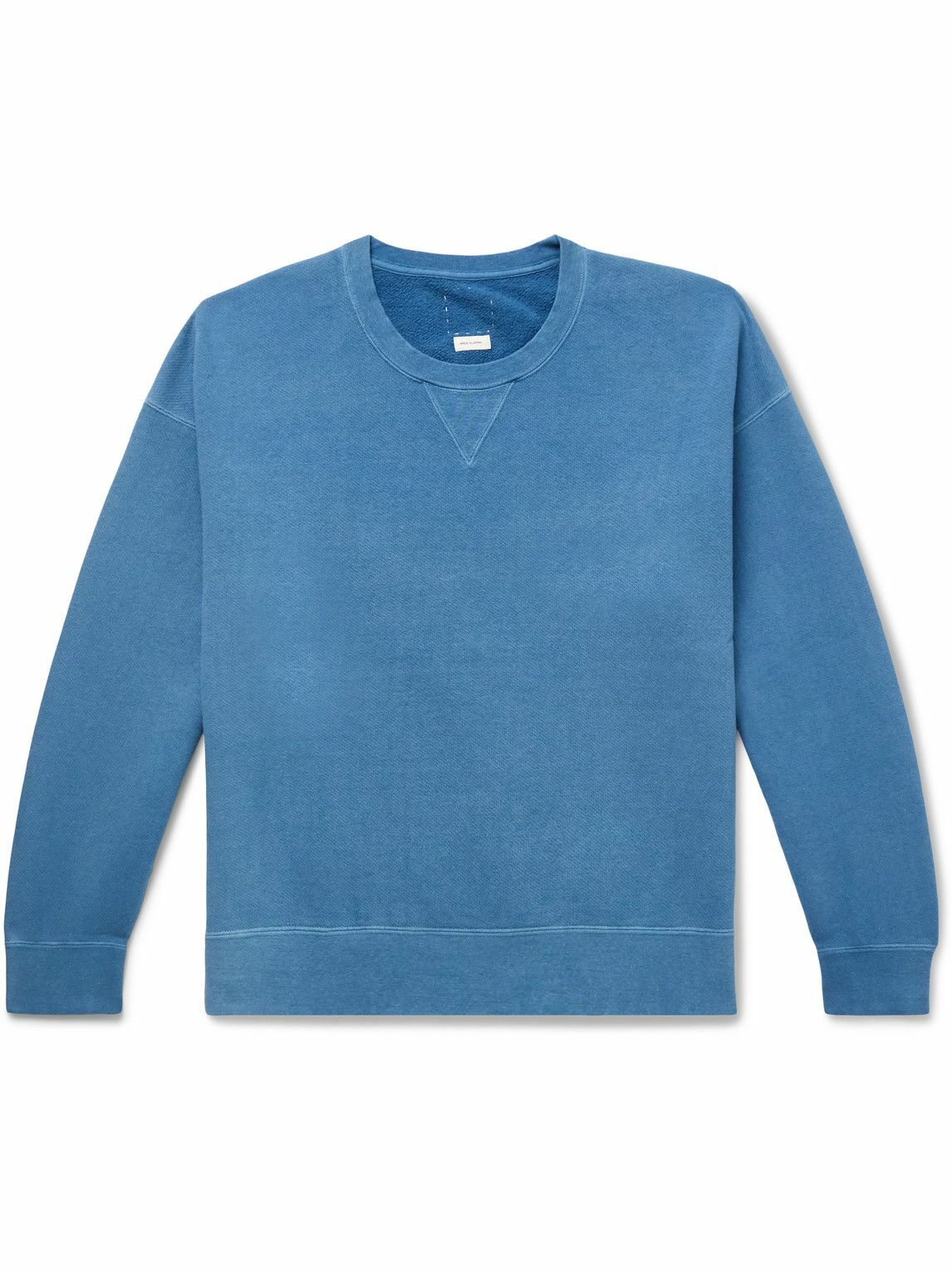 Visvim - Court Cotton and Cashmere-Blend Jersey Sweatshirt Visvim - Court Cotton and Cashmere-Blend Jersey Sweatshirt