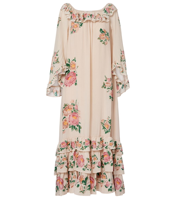 Photo: Chloé Floral silk crêpe de chine maxi dress