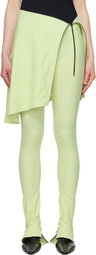 JOHANNA PARV Green Skirt Trousers