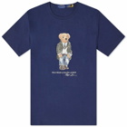 Polo Ralph Lauren Men's Heritage Bear T-Shirt in Newport Navy