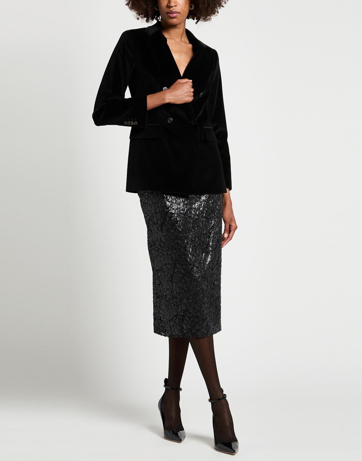Boglioli Womens Blazer in Black