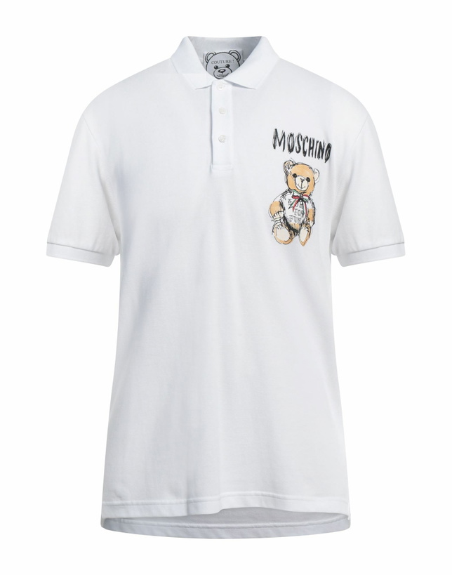 Photo: Moschino Mens Polo shirt in White