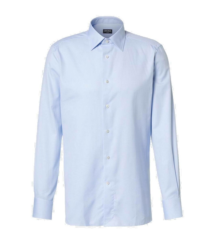 Photo: Zegna Cotton Oxford shirt