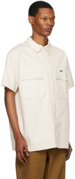 Nike Off-White Embroidered Shirt