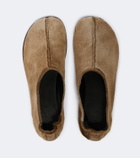 Lemaire Calf-hair slip-on shoes