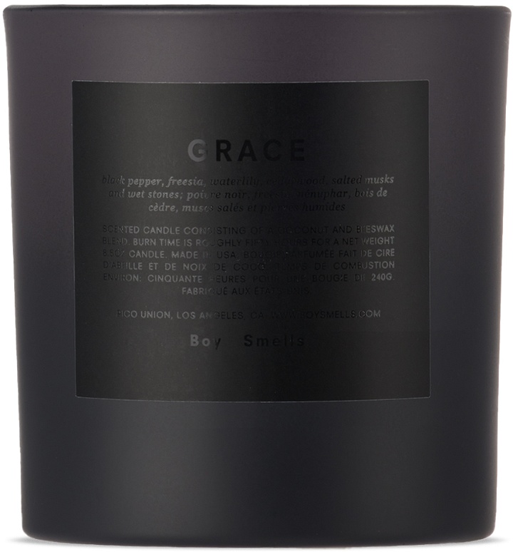 Photo: Boy Smells Black Grace Jones Edition Standard Candle, 8.5 oz