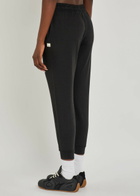 Vuori Performance Slubbed Jersey Cropped Sweatpants Black